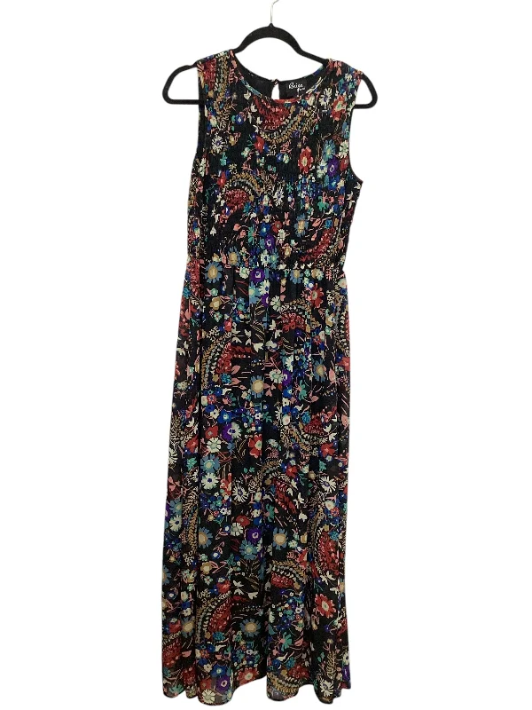 Daily Deals Dress Casual Maxi By Clothes Mentor In Multi-colored, Size: M