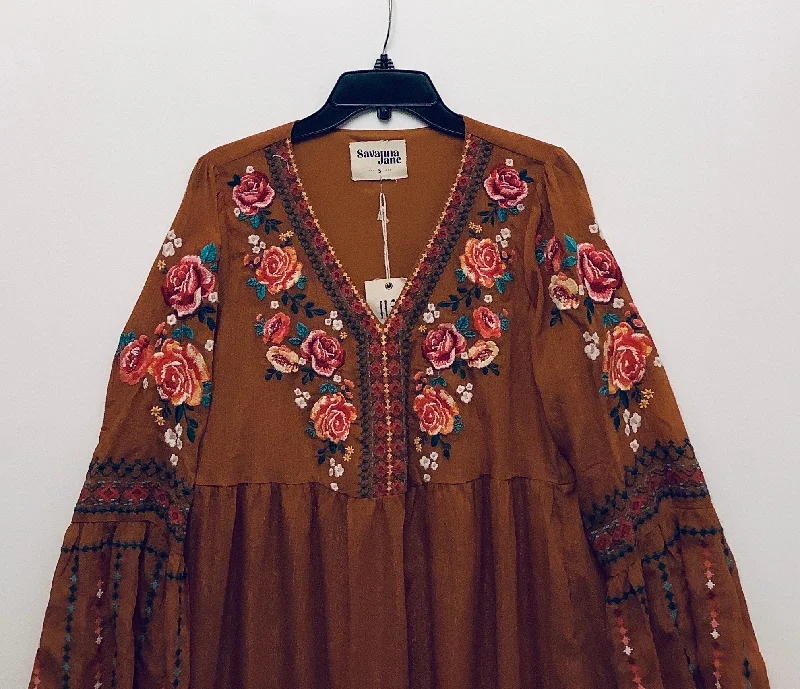 Price Smash Dress Casual Short By Savanna Jane In Copper, Size: S