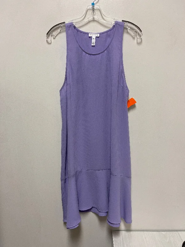Crazy Deals Dress Casual Short By Leith In Purple, Size: M