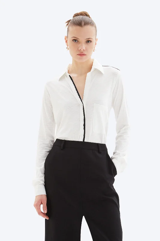 Friends and Family Sale Amrat Tipped Blouse
