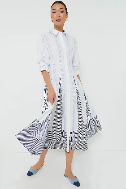 Big Savings Stripe Multi Jazz Patchwork Dress