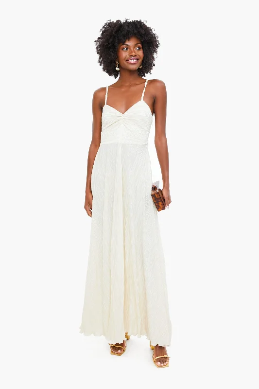 Final Markdown Cream Cataleya Dress