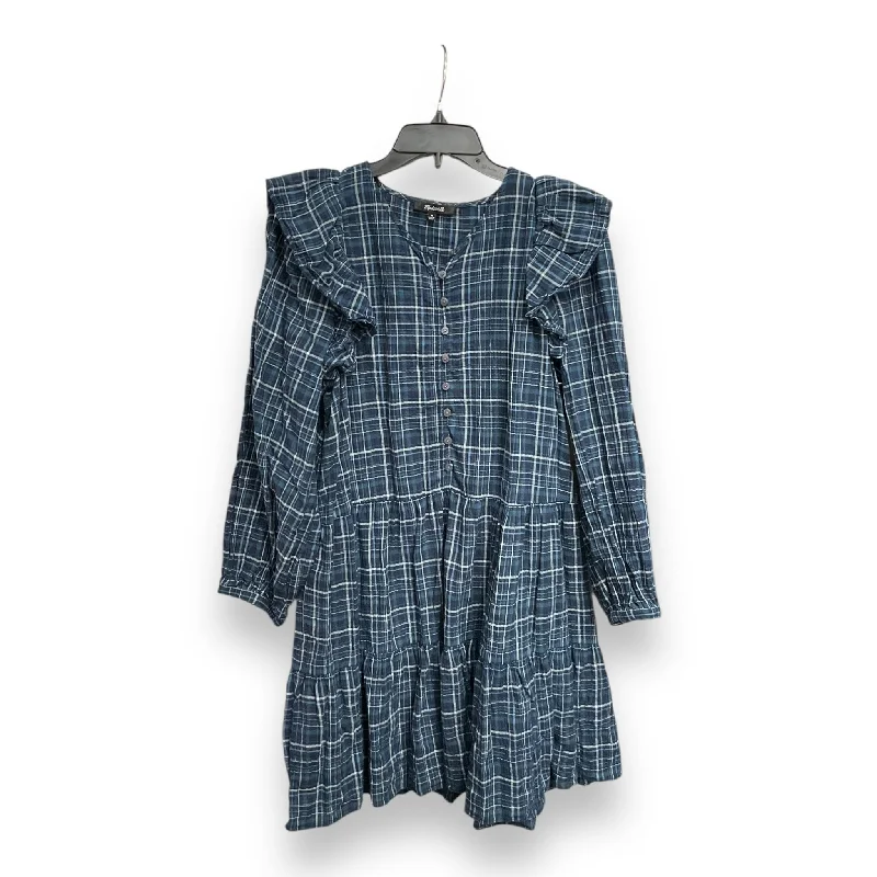 Daily Deals Dress Casual Short By Madewell In Blue, Size: M