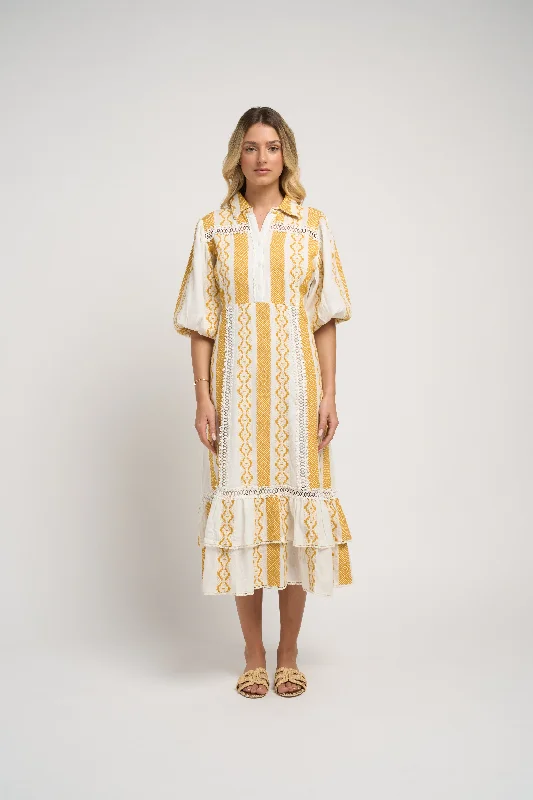 Amazing Deals Catalina II Dress Yellow
