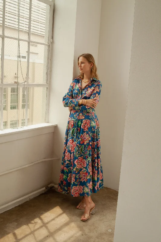 Low Prices Meredith Peony Dress Blue
