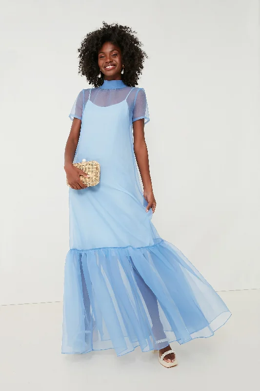 Fantastic Offers French Blue Calluna Dress