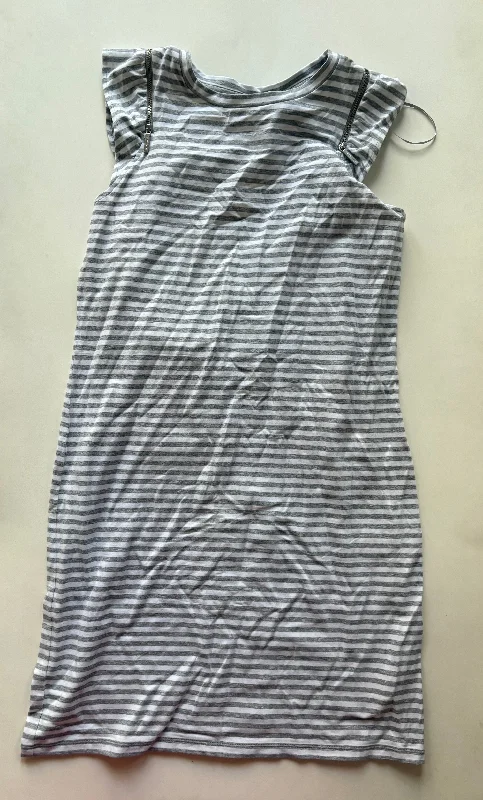 Grand Opening Sale Dress Casual Midi By Michael Kors In Striped Pattern, Size: S