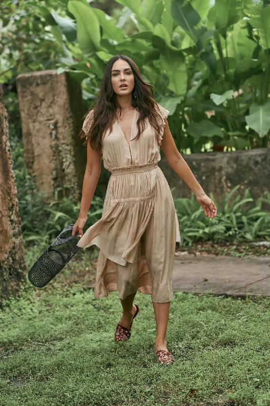 Daily Deals ADELAIDE DRESS CHAMPAGNE