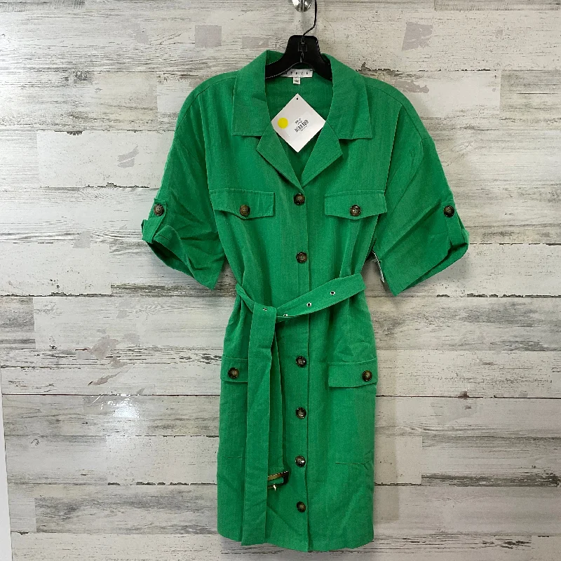 Bargain Prices Dress Casual Short By Hyfve In Green, Size: L