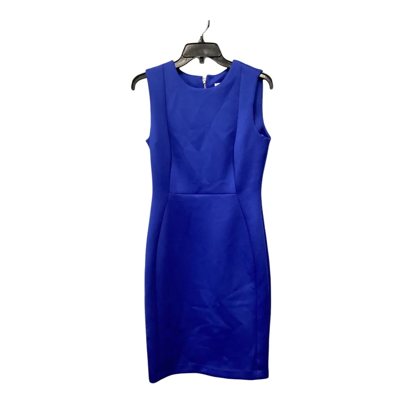 Act Now Dress Work By Calvin Klein In Blue, Size: 6