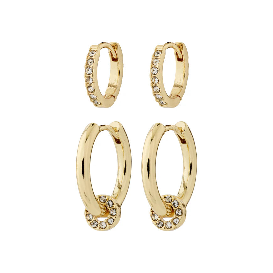Sale Event Scottie Earrings 2 in 1 set I Gold Plated