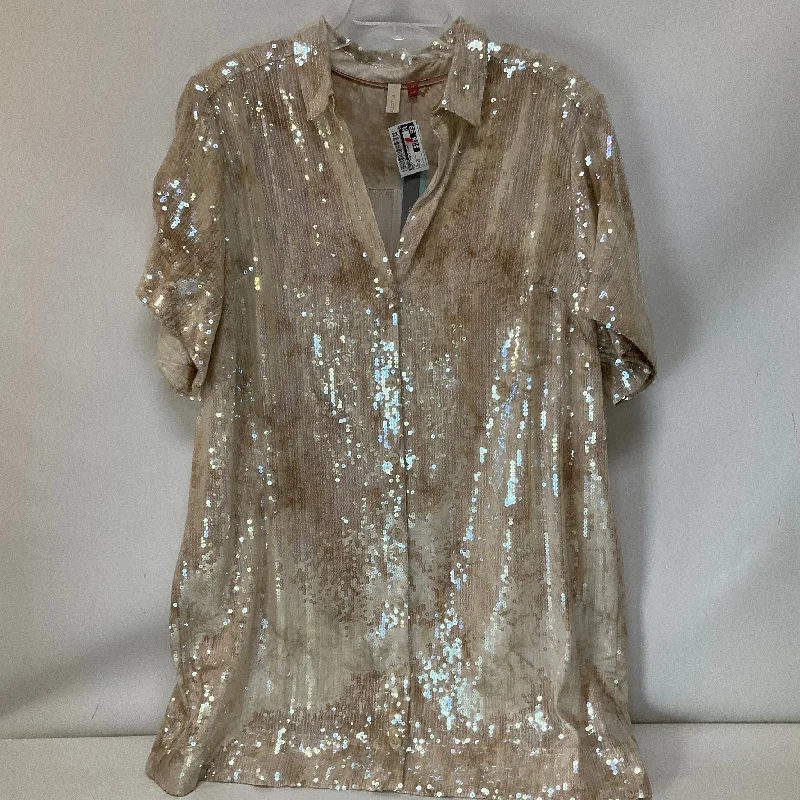 Final Sale Dress Party Short By Pilcro In Tan, Size: 2x