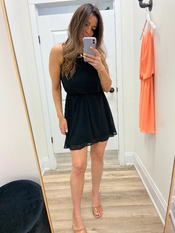 Final Sale Panama Dress | Black