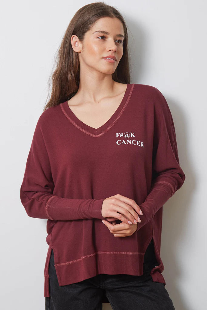 While Supplies Last F Cancer Pullover