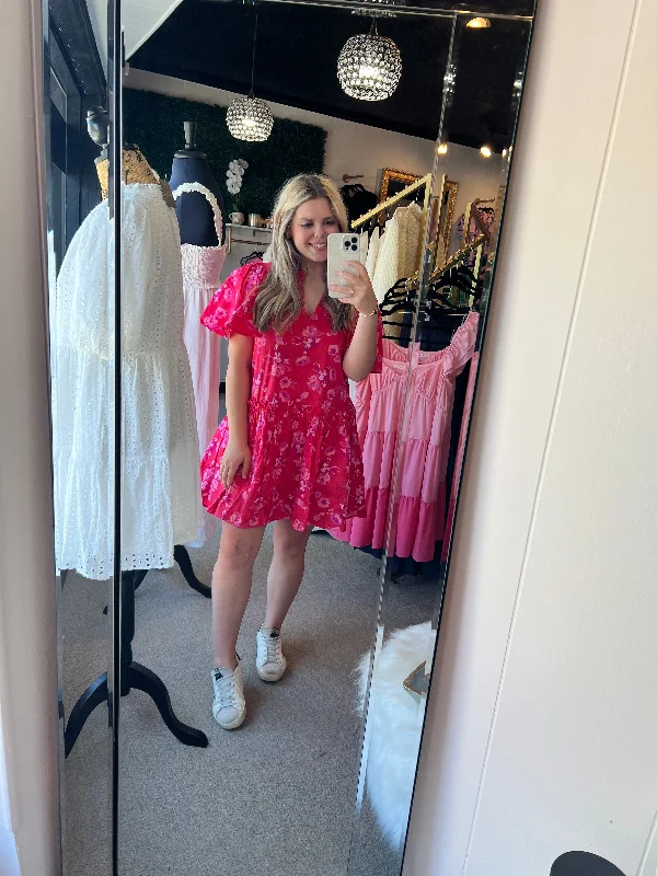 Year-End Sale Pink Magnolia Dress