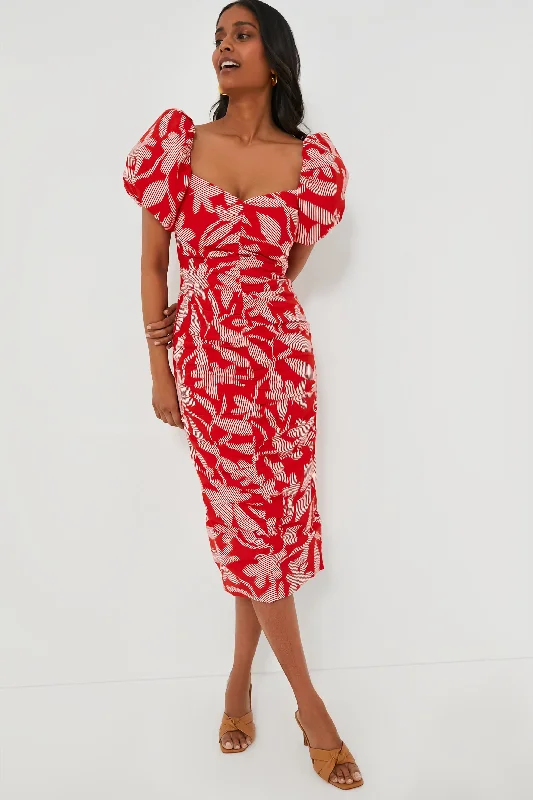 Best Seller Optical Floral Tessa Dress