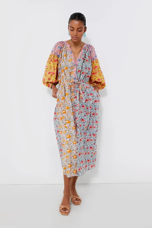 Early Access Multi Delilah Midi Dress