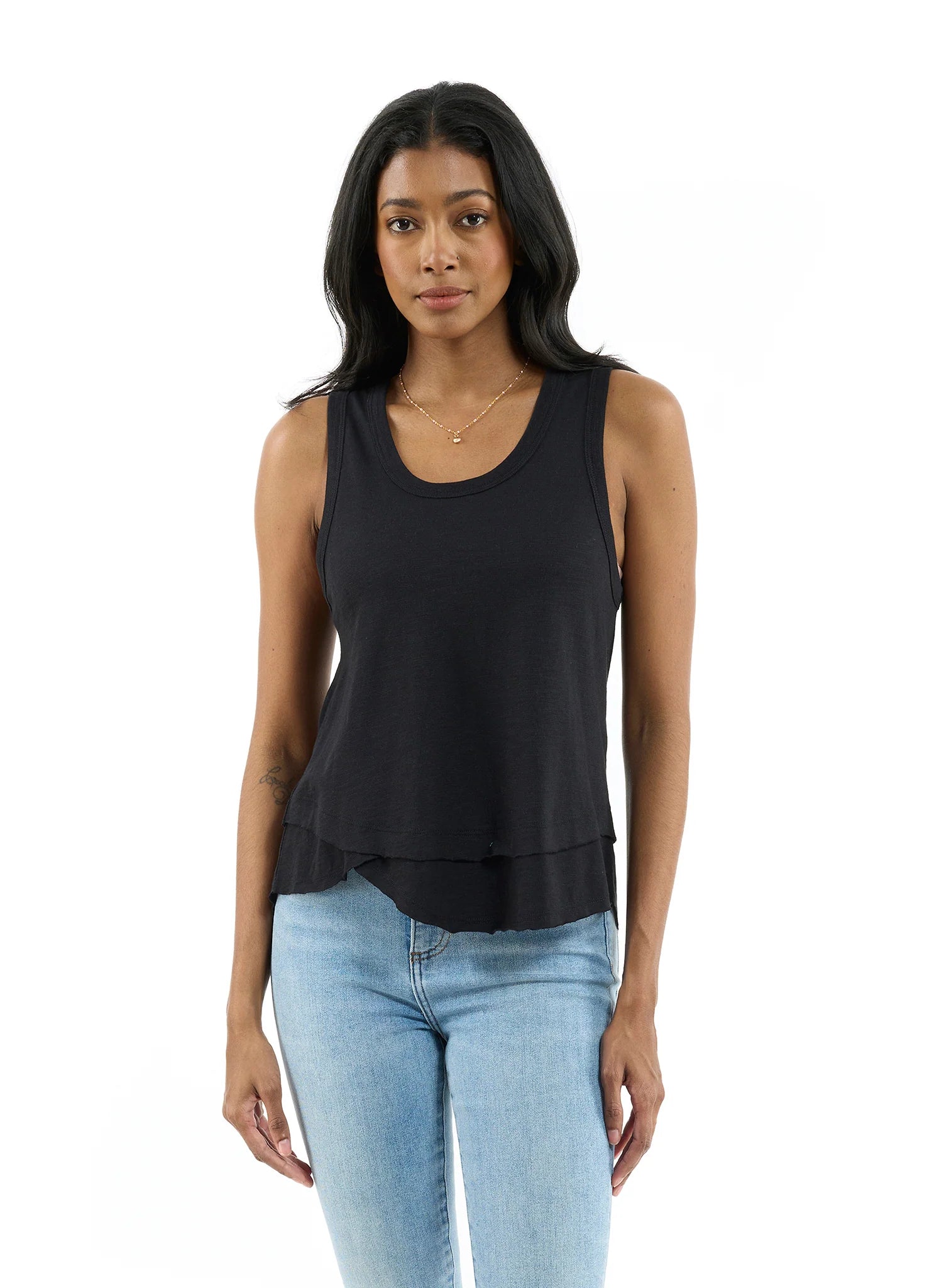Deal Dash Ava Tank I Black