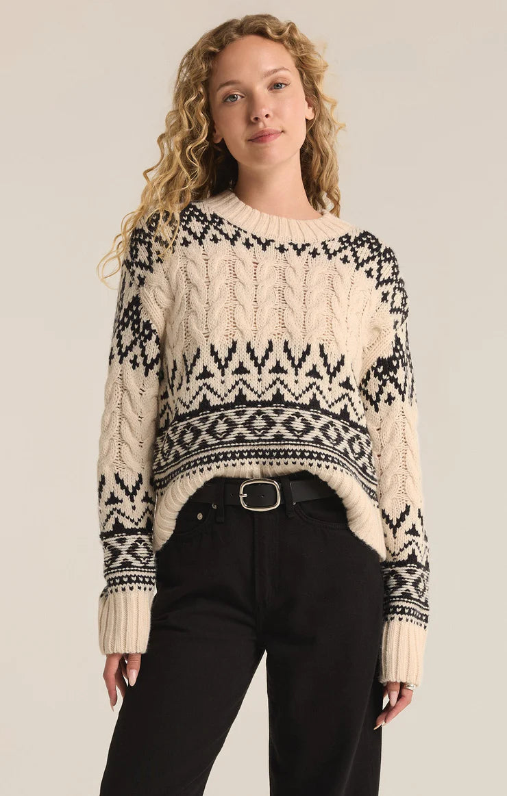 Factory Direct Sale Garland Fairisle Sweater