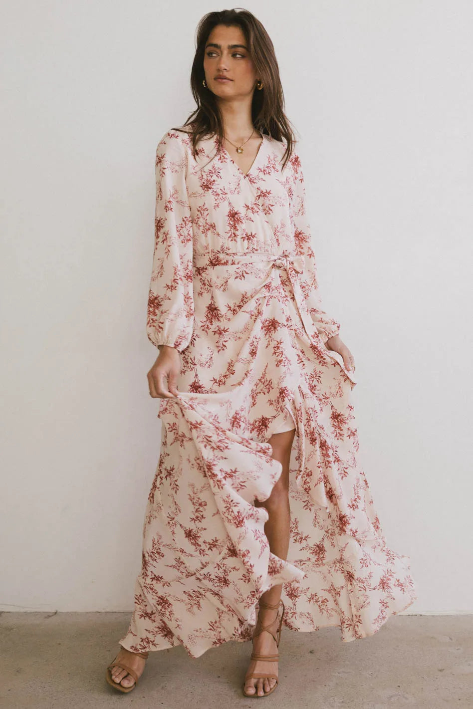 Customer Appreciation Sale Mariana Floral Wrap Dress
