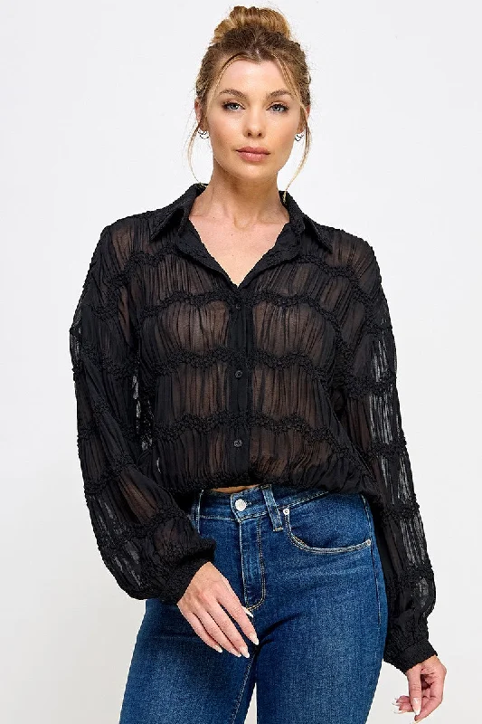 Best Bargains Madalyn Blouse I Black