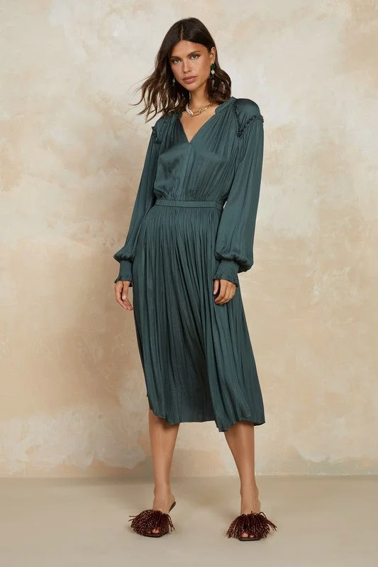 Today’s Deal Roseanne Midi Dress | Emerald