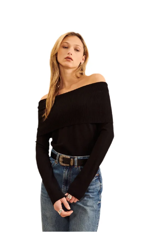 Amazing Deals Damon Sweater I Black