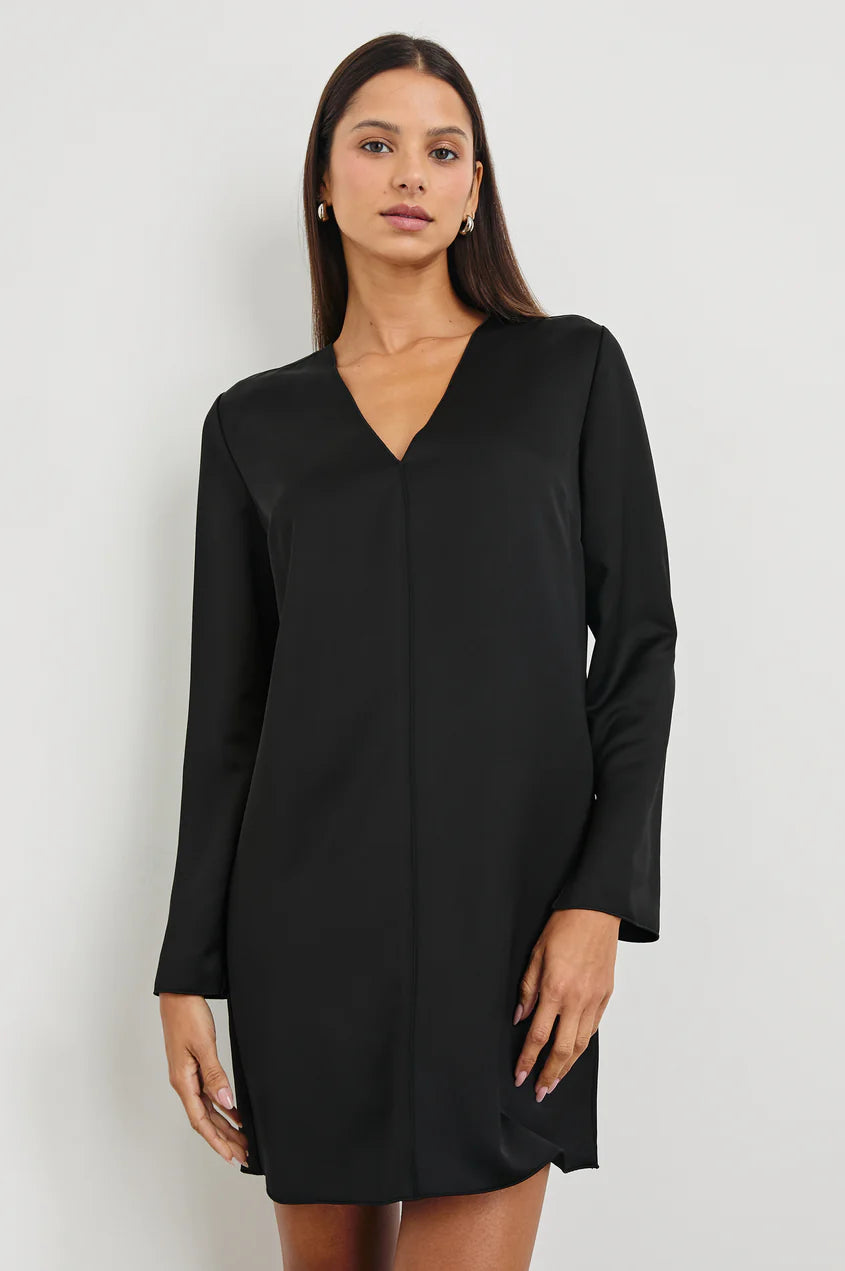 Bonus Savings Victoria Shift Dress I Black