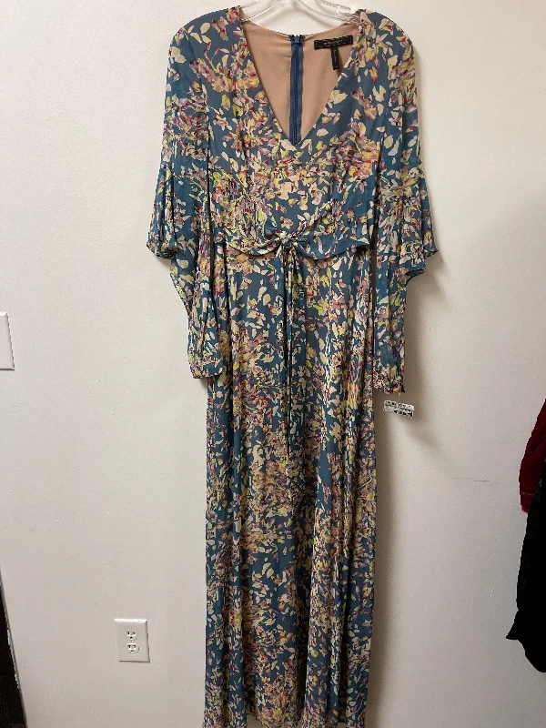 Super Deal Dress Casual Maxi By Bcbgmaxazria In Blue, Size: Xs