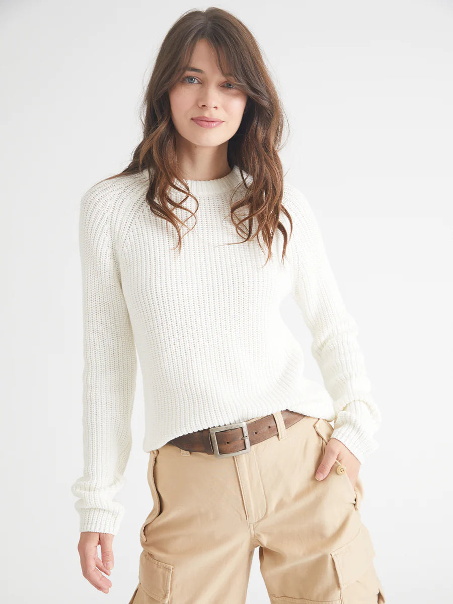 Clearance Event Jane Sweater I Chalk