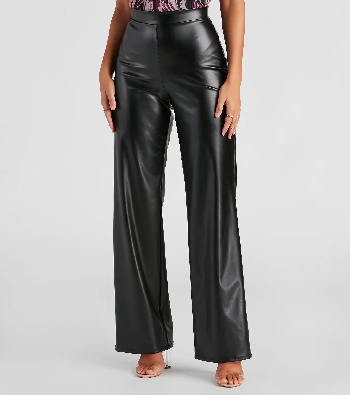 YEAR-End Sale Totally Fab Faux Leather Pants