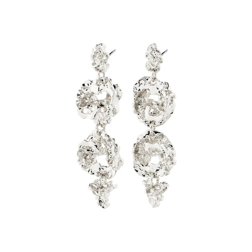 Take Advantage Act Earrings I Silver Plated