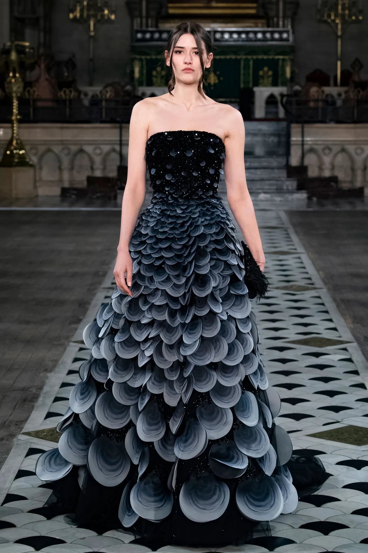 Mega Sale Saiid Kobeisy Long embroidered Couture Gown