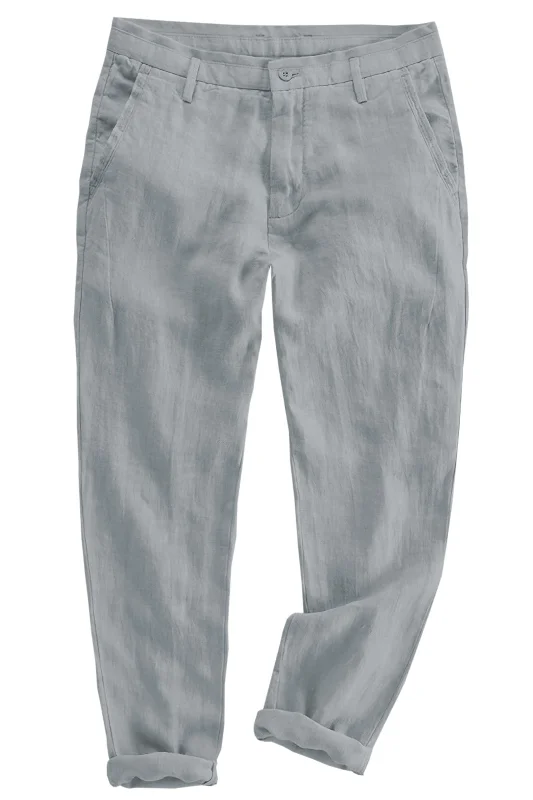 Big Discounts Elastic Waist Loose Men's Casual All-match Straight Pants