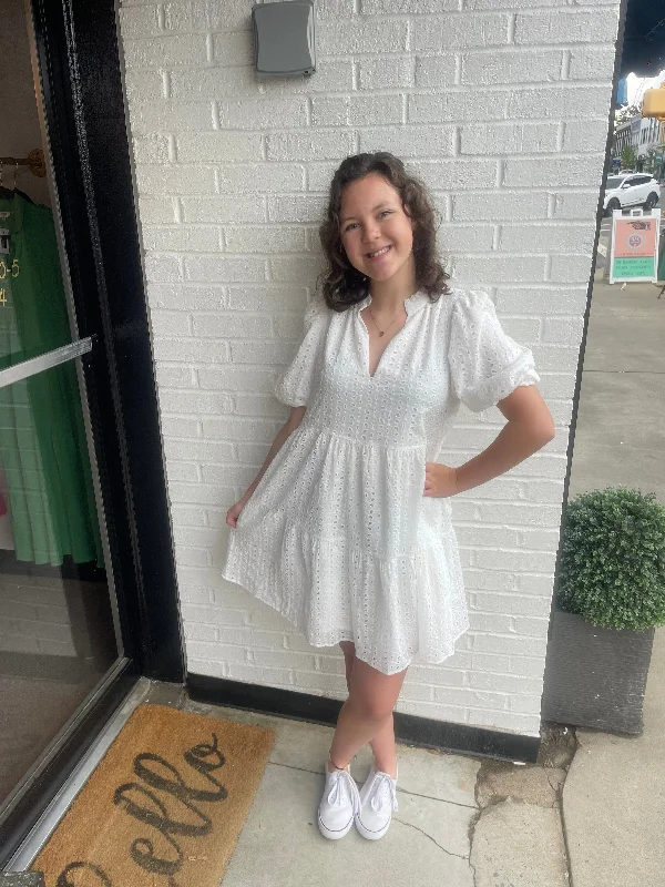Deal of the Week White Daisy Dress