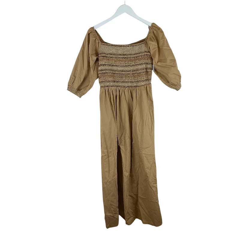 Blowout Sale Dress Casual Maxi By Old Navy In Brown, Size: M
