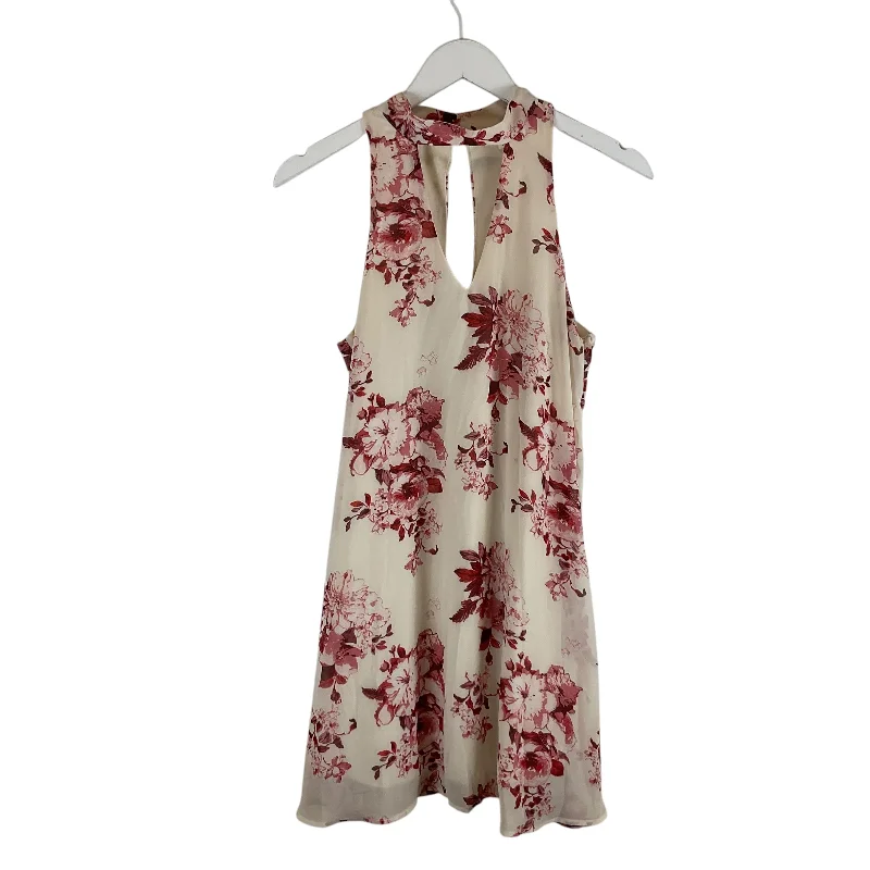 The Best Prices Dress Casual Short By Mi Ami In Floral Print, Size: S