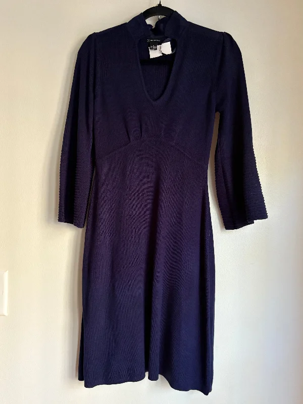 Overstock Sale Dress Work By New Directions In Blue, Size: M