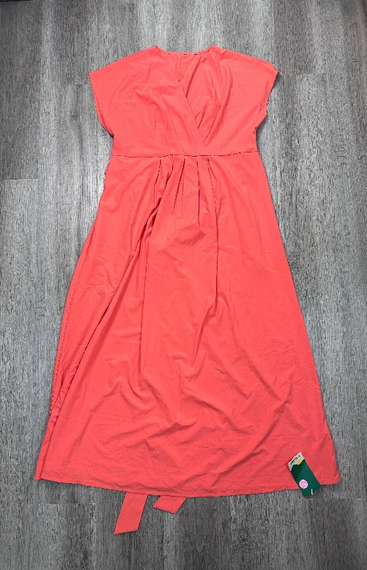 Extra Discounts Dress Casual Maxi By HALARA In Orange, Size: L