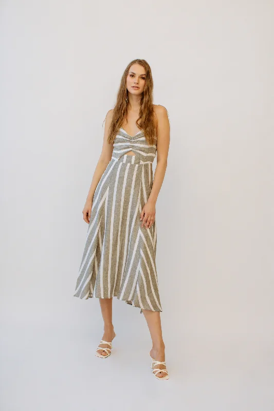 Now or Never Filomena Stripe Grey