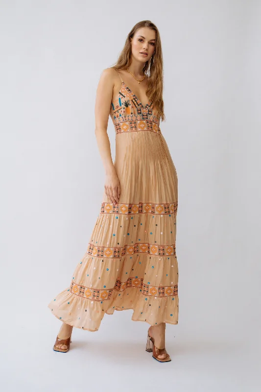 Limited Time Discount Moana Dress Beige