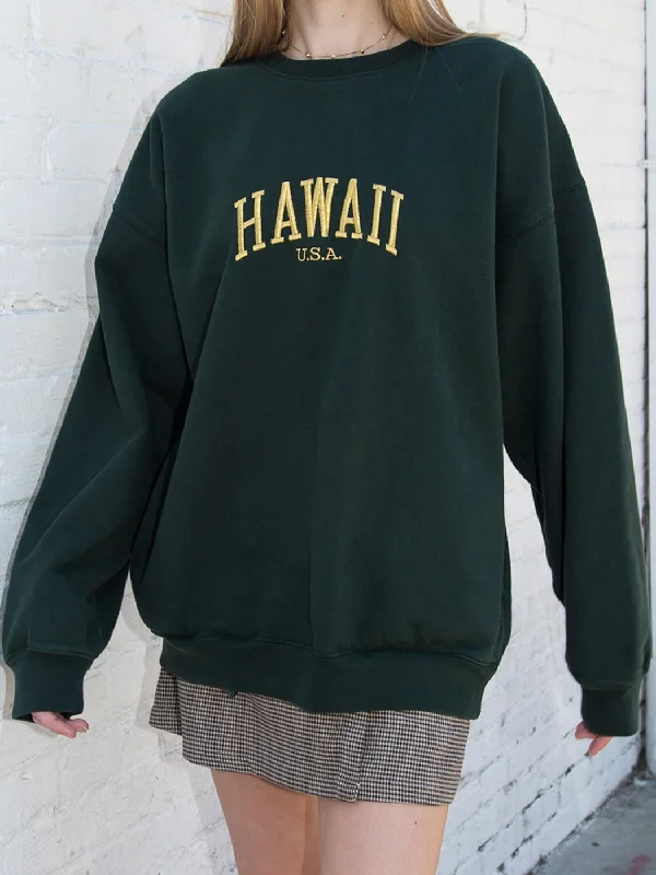 Last Chance Joskka Letter Embroidered Sweatshirts for Women  Spring Autumn Oversized Sweatshirt Pullovers Female Fashion Casual Hoodies Tops