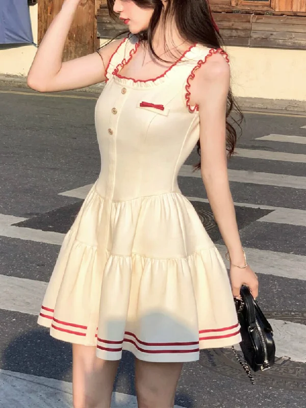 Flash Sale Joskka Summer College Style Sweet Dress Women Bow Kawaii Sweet Party Mini Dress Female Ruffles Patchwork Korean Fashion Dress New Flash Sale Joskka Summer College Style Sweet Dress Women Bow Kawaii Sweet Party Mini Dress Female Ruffles Patchwork Korean Fashion Dress New