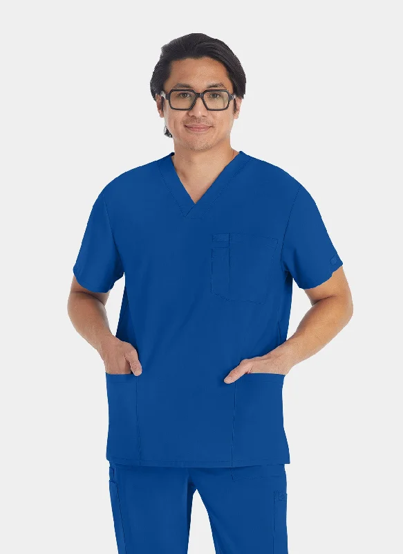 Don't Wait Dickies EDS Essentials Men's V-Neck Scrub Top DKE645 - Galaxy