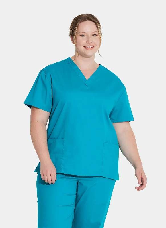 Huge Savings Dickies EDS Signature V-Neck Scrub Top DKE86706 - Teal