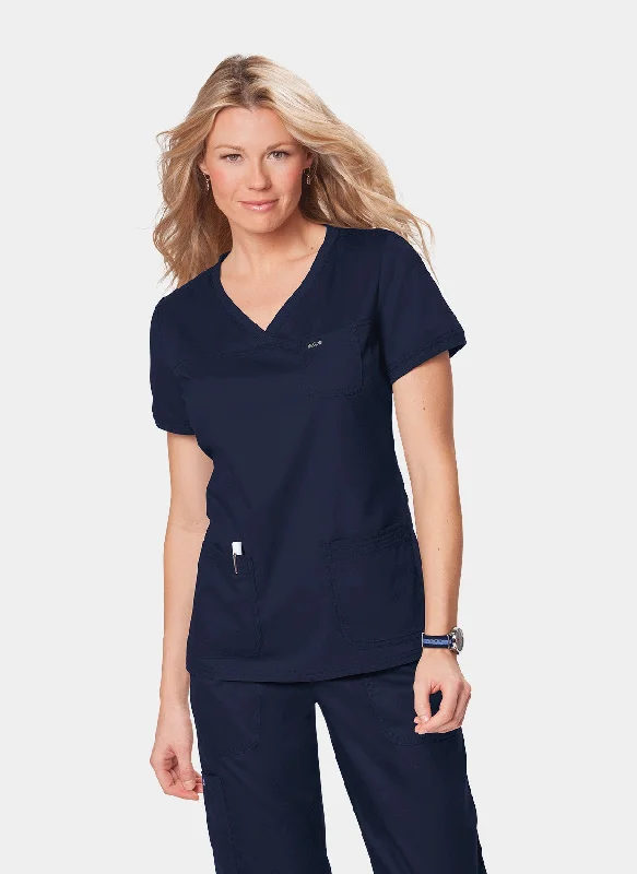 Big Savings Koi Classics Nicole Scrub Top - Navy