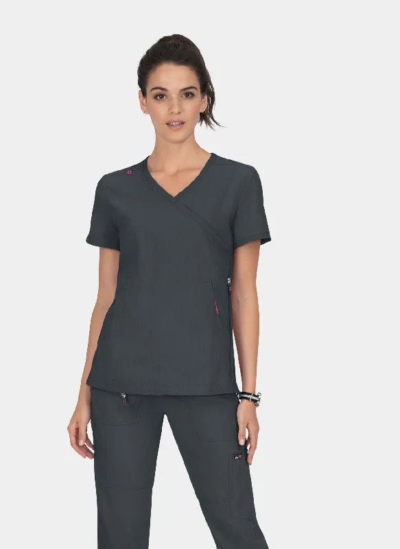 TIME-Limited Offer Koi Lite Philosophy Scrub Top - Charcoal