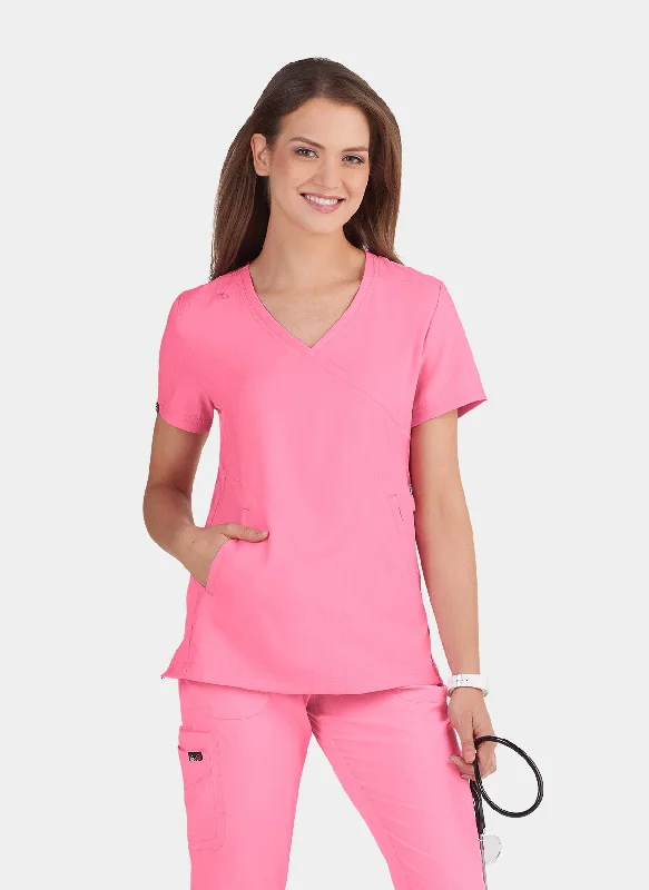 Unmissable Offer Koi Lite Philosophy Scrub Top - Peony Pink