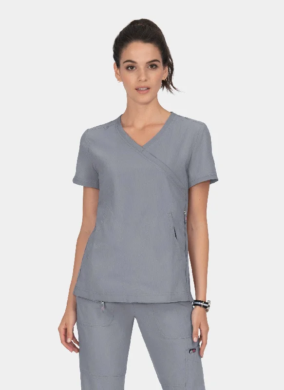 Unbeatable Prices Koi Lite Philosophy Scrub Top - Platinum Grey