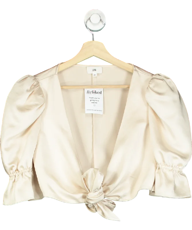 Limited Stock LPA Cream Candy Top UK XS